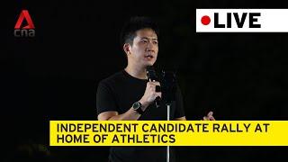 Independent candidate rally for Mountbatten SMC at Home of Athletics | May 1