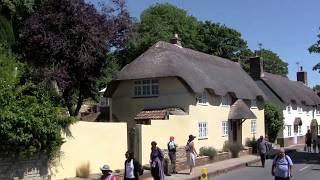 Two Beautiful Thatched Houses in Dorset, England, UK