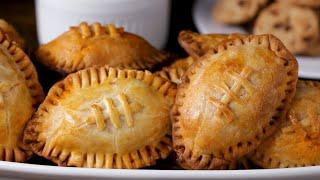 Buffalo Chicken Football Hand Pies