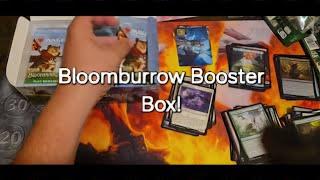 MTG Magic The Gathering Bloomburrow Booster Box Opening!