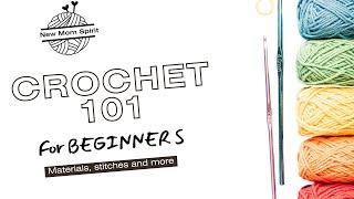 Crochet 101 for ABSOLUTE BEGINNERS| Step-by-step on how to start in Crochet