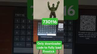 Only downloader code you need to fully load firestick #firestick #downloader #firetvstick #firetv