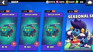 UPDATE DEAD MEGA BOXES!! 10,000 TROPHY ROAD LEGENDARY NEW GIFTS!! BRAWL STARS NEW UPDATE!!