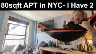 Tiny living NYC - Revealing my other 80sqft apt in NYC