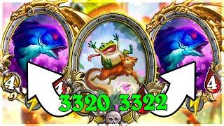 One of the strongest Leapfrogger builds with Trinkets! | Hearthstone Battlegrounds