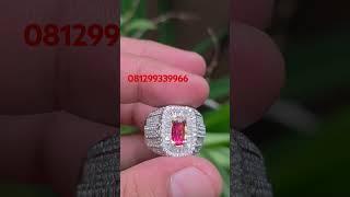 Natural Ruby Eye Clean Heat Only 0.66 crt GRI LAB #gemstone #ruby