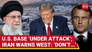 U.S. Troops Face ‘Drone Attack’ In Iraq: Iran WARNS Trump, Macron After Firestorm On Israel | Watch