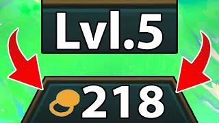 *World Record* 218 Gold at Lvl.5 !?