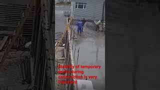 Don’t neglect temporary work design during construction #construction