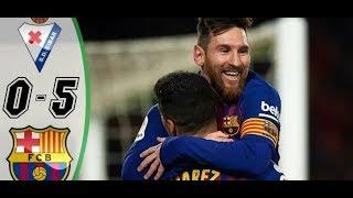 Eibar vs Barcelona 0-5  Highlights & Goals Resumen & Goles Last Matches HD