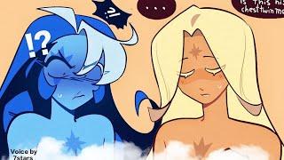VAMPIRE and THE HUNTER?,Cookie run kingdom Shadow milk X Pure Vanilla Comic dub