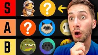 BEST MEMECOINS TO BUY NOW | Memecoin Tier List (2024)