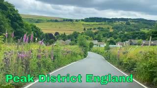 Scenic Drive Around Peak District, England [4K]