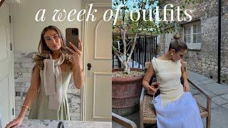 WHAT I WORE IN A WEEK | A WEEKEND AWAY, A FESTIVAL & WARM WEATHER EDITION