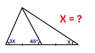 Challenging Math Olympiad Problem | Geometry Question | Mathematics | 2 Methods