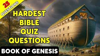 BOOK OF GENESIS - 25 BIBLE QUESTIONS TO TEST YOUR BIBLE KNOWLEDGE - The Bible Quiz