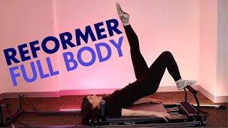 Pilates Reformer Workout | 40 Min | Full Body | Extra Glutes, Abs & Arms 