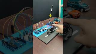 Automatic Toll Gate Use Arduino Uno #arduinouno #arduino #tollgate #eazytronic