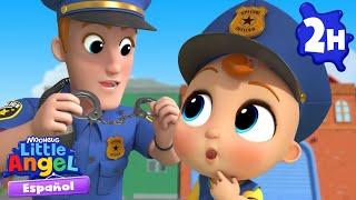 Bebé Juan quiere ser policía  | Canciones Infantiles con Bebé Juan| Little Angel Español