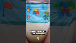 UNTIL IT LEAKS: Peeing in NRU Playdayz diapers as much as it can hold