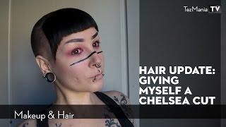 Giving myself a chelsea cut