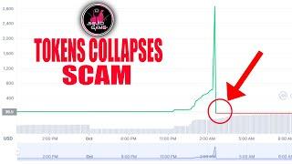 Squid Game Crypto Scam - From 2 Billion $ To 0 $ - Tokens Craches Collapses