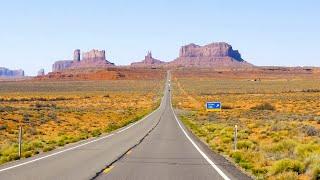 Monument Valley Scenic Drive 4K | Bluff to Kayenta on US-163, USA