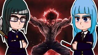 Jujutsu Kaisen - react to Baki | Part 3 | GACHA REACT