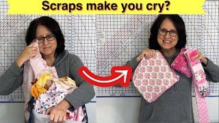 How To Organize Scrap Fabric ~ Pre Cut Your Srcraps