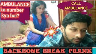 Bone Cracking Prank On wife l gaurav and shruti vlogs