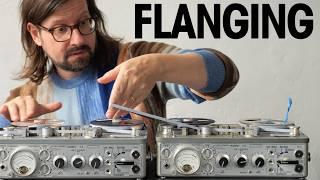 The Psychedelic Sound of Magnetic Tape Flanging