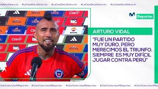 PERÚ 0-0 CHILE: DECLARACIONES DE ARTURO VIDAL TRAS EL EMPATE EN LIMA | CLASIFICATORIAS 2026 