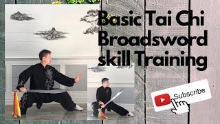 60 Jim's 30 Minutes Basic Tai Chi Broadsword skill Training 20200422