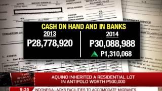 How much is PNoy worth?