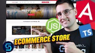 Build a Webshop | Node.js/TypeScript/Angular/Stripe