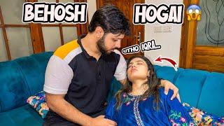 BEHOSHI PRANK ON AREEB GONE WRONG  | Bhai & Bhabhi Ki Acting 