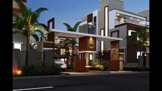 SRM SUKRUTI VILLAS @ VIJAYAWADA 3D Walk Through