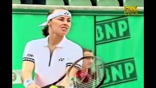 Martina Hingis vs. Amanda Hopmans Roland Garros 1999 R1 