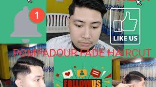 Pompadour fade modern haircut tutorial