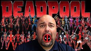 DEADPOOL'S Action Figure History, Evolution & Comic Origins!