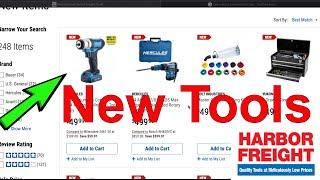 New Tools @ Harbor Freight