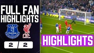 LIVERPOOL COLLPASE LATE! Tarkowski LATE SCREAMER! Everton 2-2 Liverpool Highlights