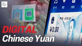 CCP's Digital RMB Currency Controls All Spending | Chinese Yuan | Epoch News