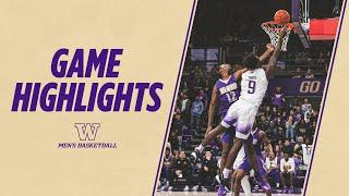 Washington 77, Alcorn State 60 | Huskies Highlights