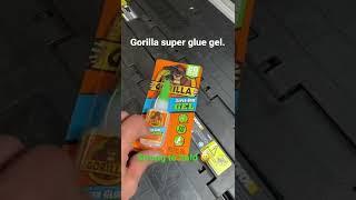 Gorilla Super Glue Gel. Need something to hold strong .#glue #tools#gorillaglue #project