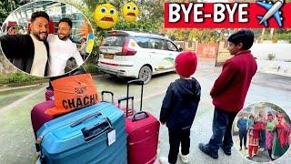 BYE-BYE  INDIA ️ Family Emotional ho gayi