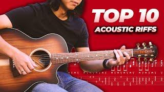 How Many Can You Play? Top 10 Acoustic Guitar Riffs