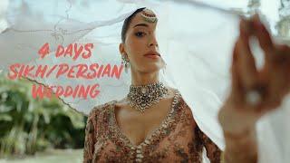 A Majestic Fusion of Sikh and Persian Traditions | Luxury Destination Wedding