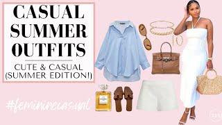 Casual Feminine Outfits - Simple & Stylish! | The Feminine Universe