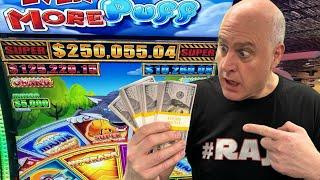 BACK IN VEGAS TO DESTROY THE HIGH LIMIT SLOTS!